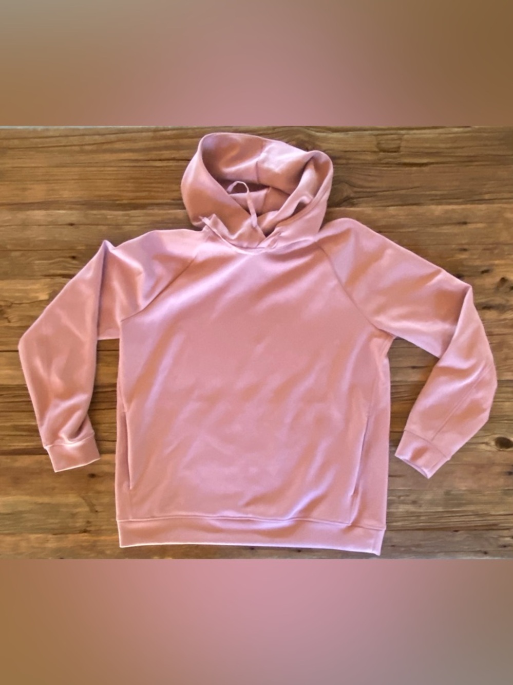 Lululemon Women's Pink Hoodie Pullover Sweatshirt Size Large